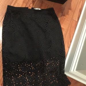 Black skirt